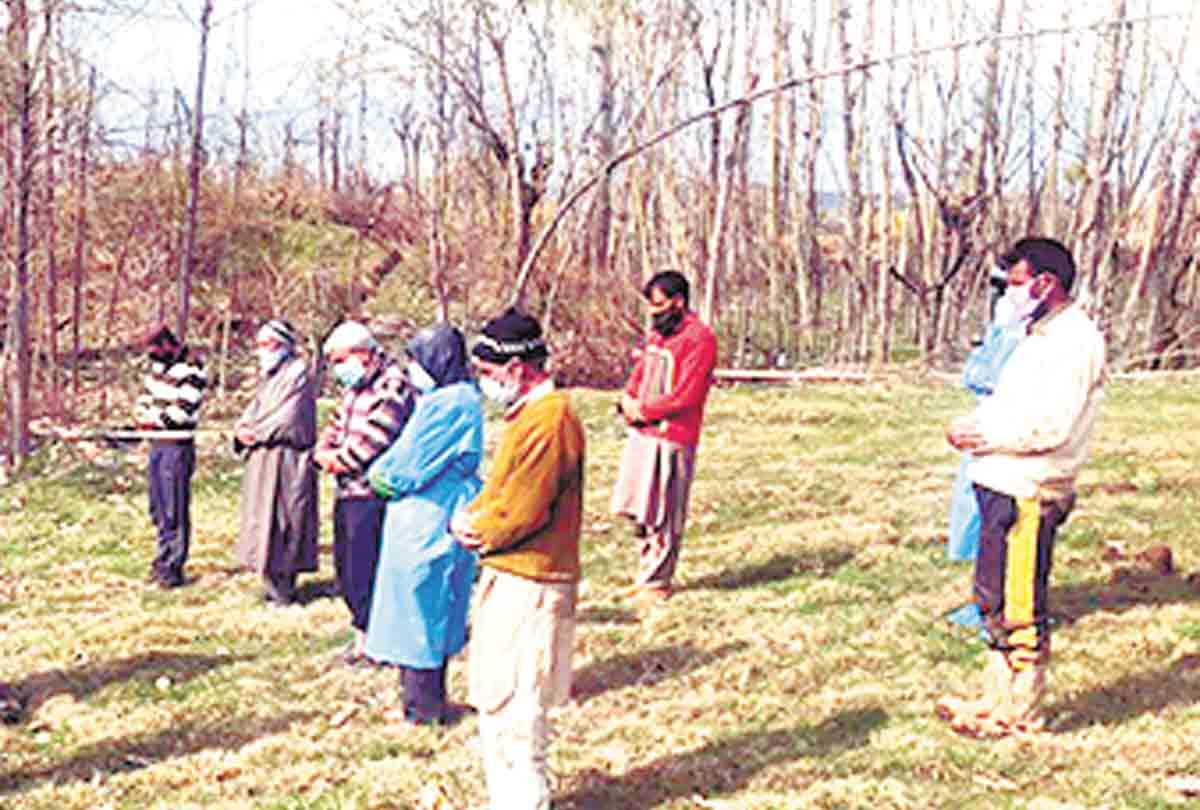 coronavirus jammu kashmir latest update, after Cremation of Corona virus infected father, Son gone to Quarantine