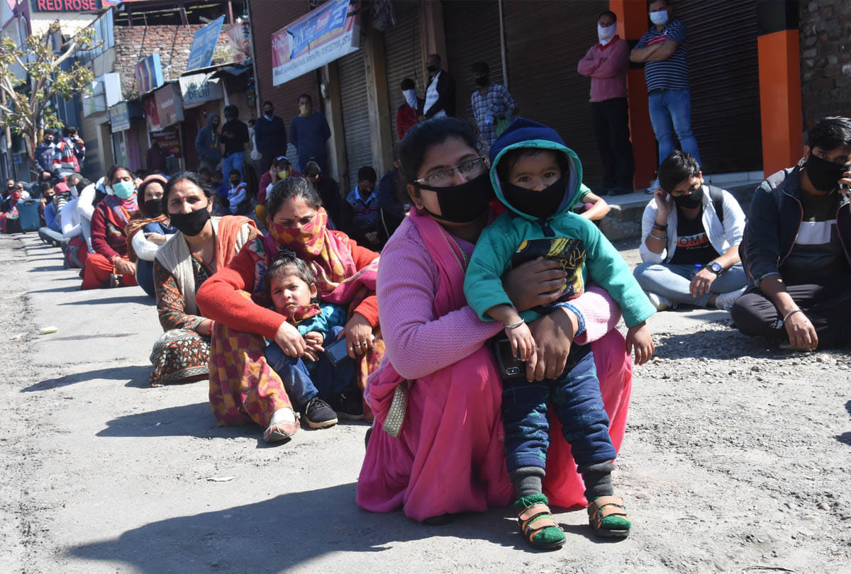 lockdown coronavirus in jammu kashmir news, lockdown Ground report jammu kashmir