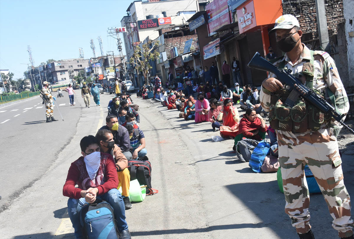 lockdown coronavirus in jammu kashmir news, lockdown Ground report jammu kashmir