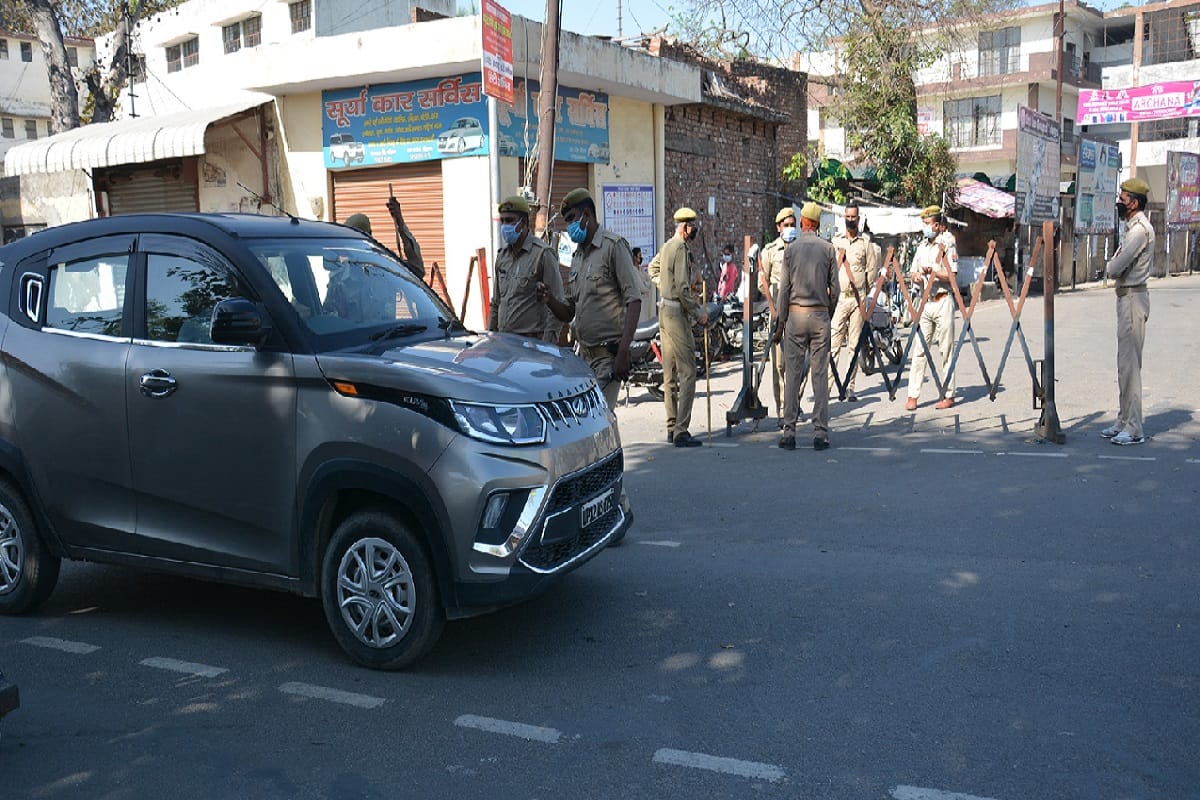 Four thousand challans and 612 vehicles have been seized for violation of lockdown in Muzaffarnagar