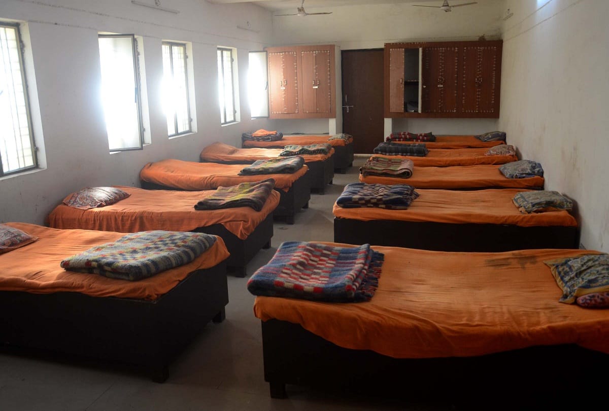 Quarantine center built in a hurry, less than a hundred hundred stayed