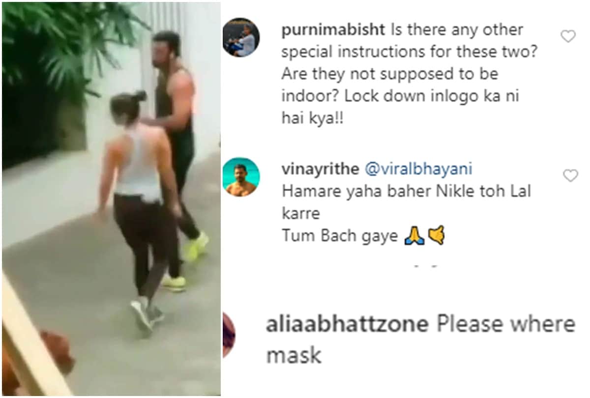 Alia Bhatt Ranbir Kapoor Got Trolled As They Roaming Without Mask in Mumbai Streets During Coronavirus Lockdown