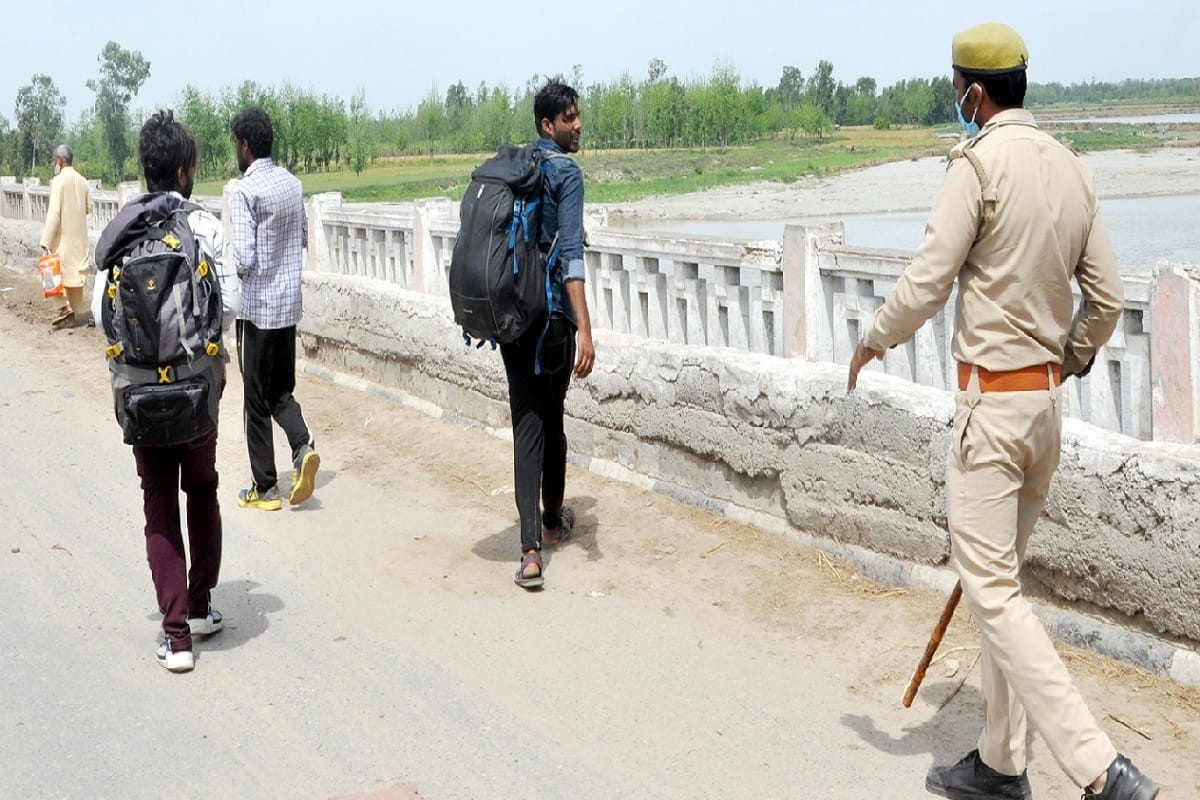 Lockdown Shamli Update, The people of Shamli have taken the workers cross the Yamuna with 500 rupees