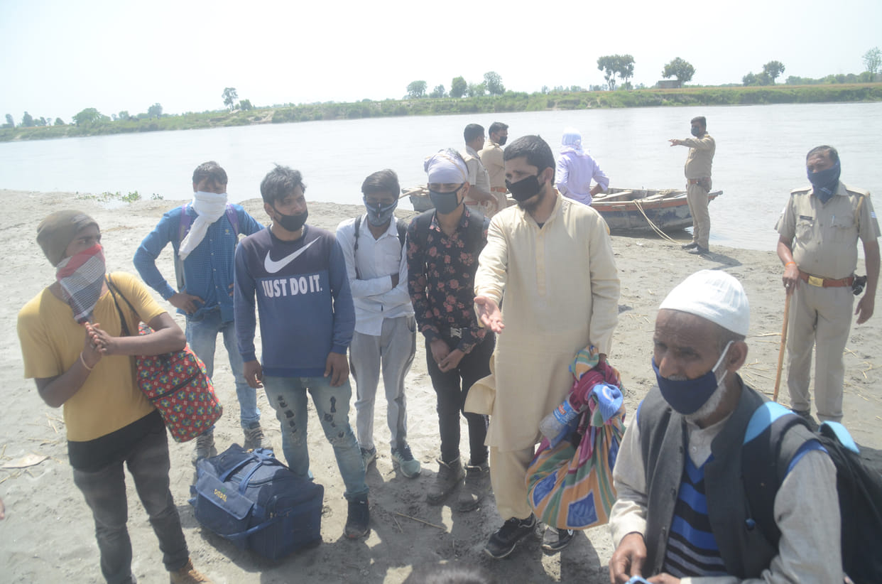 Traveling 700 km to return home, police arrested as soon as the boat landed
