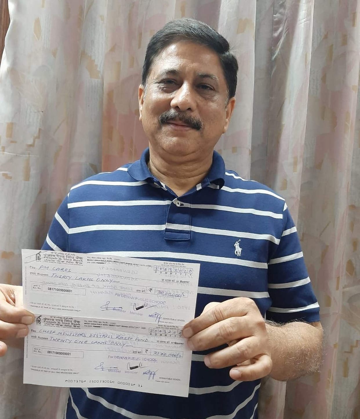 Member of Board of Governors of Motherhood University gave 51 lakhs