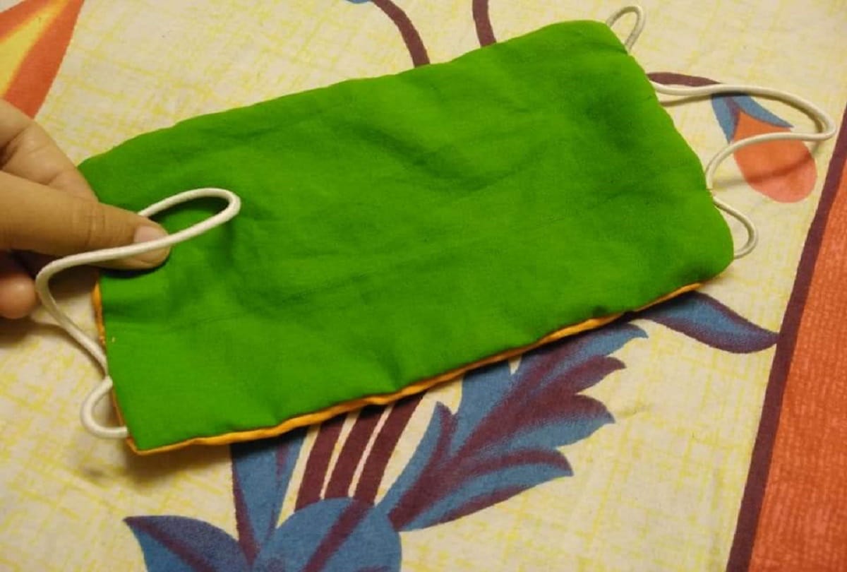 Making masks at home Cotton with silk, chiffon best materials, says new study