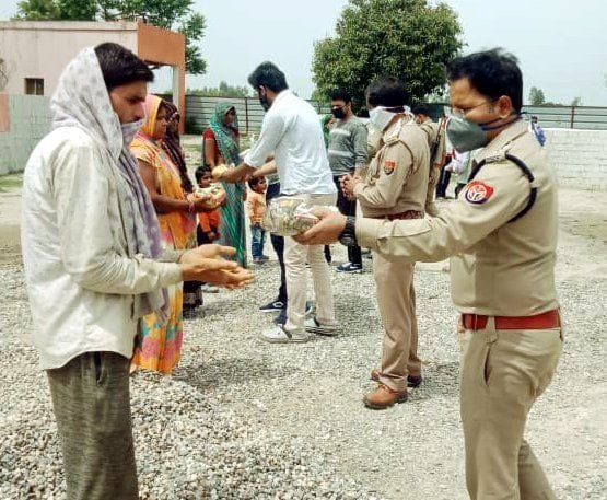 Extend arms to help needy families