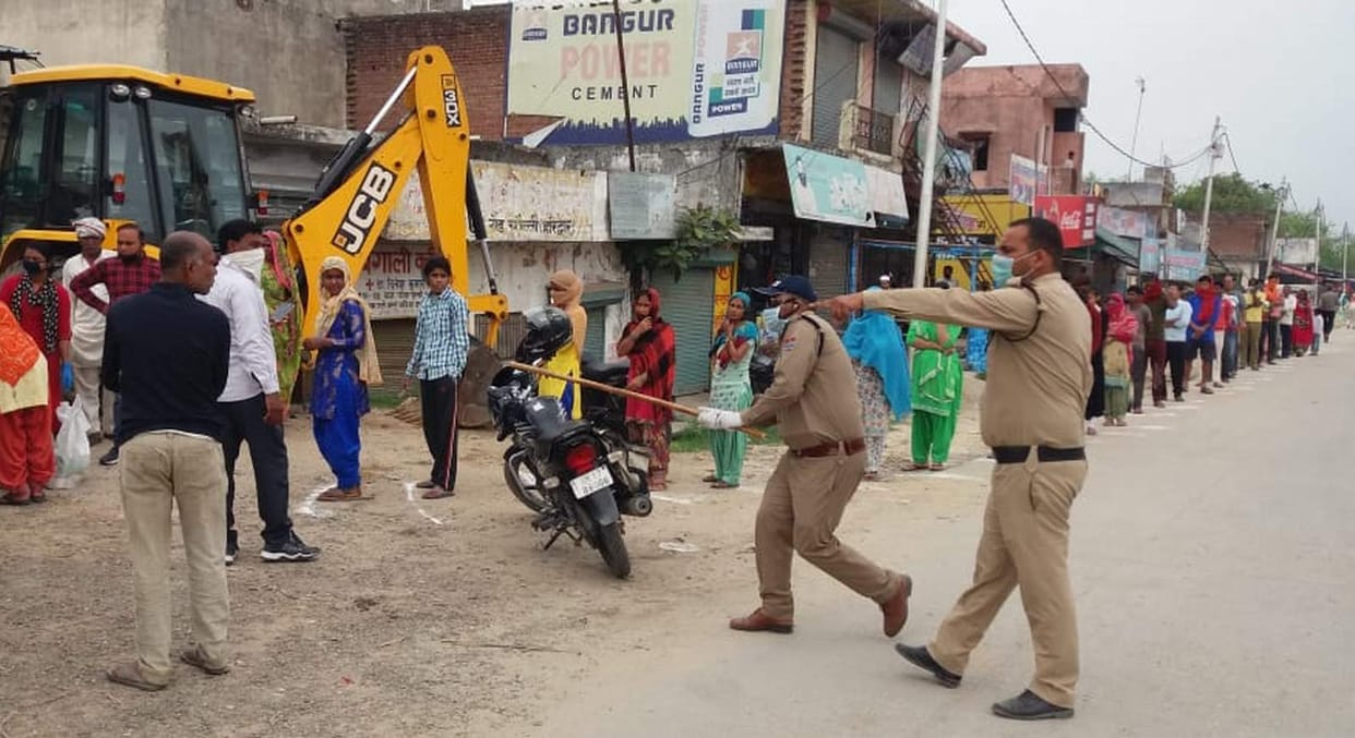 Uproar over sharing of ration, niece sticks