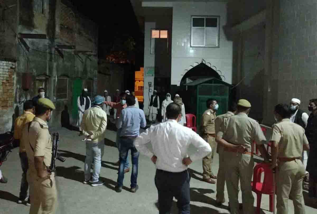 11 people involved in Nizamuddin procession met at Hajiganj mosque in kannauj