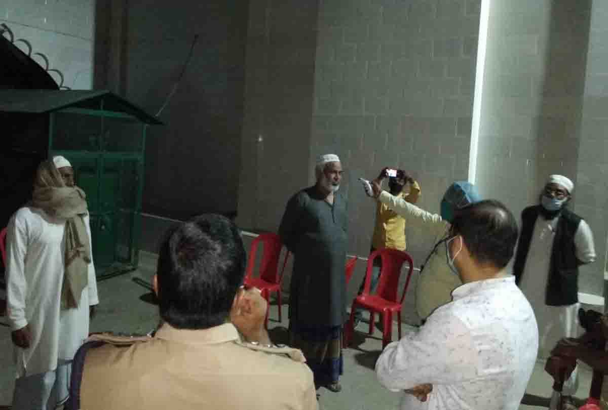 11 people involved in Nizamuddin procession met at Hajiganj mosque in kannauj