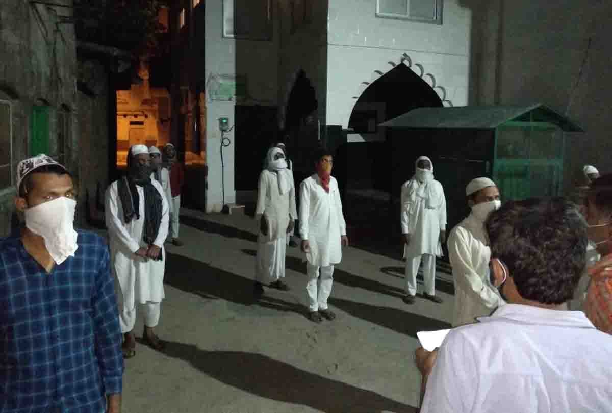 11 people involved in Nizamuddin procession met at Hajiganj mosque in kannauj