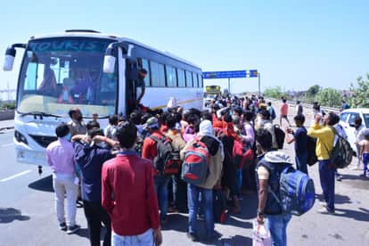 Tales of victims of Lock down, the support made in the journey from Delhi, when money end then sell it and ate food