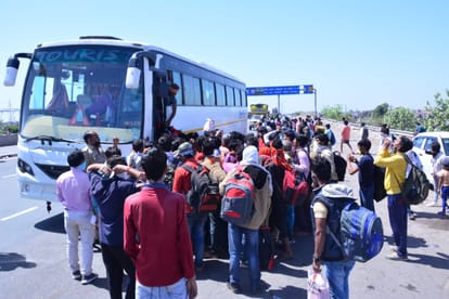 Tales of victims of Lock down, the support made in the journey from Delhi, when money end then sell it and ate food
