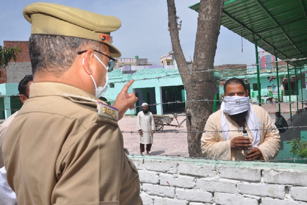 Corona Virus Shamli Update, Foreigners have come to the district due to the negligence of the police