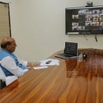 Rajnath Singh reviews meeting with Defence Ministry
