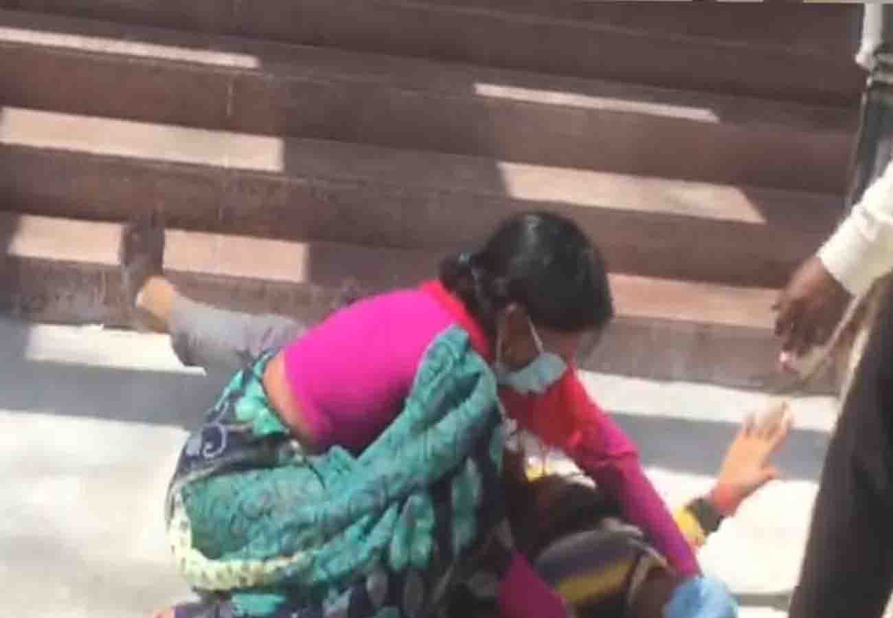 viral video on social media of corona patient is fake