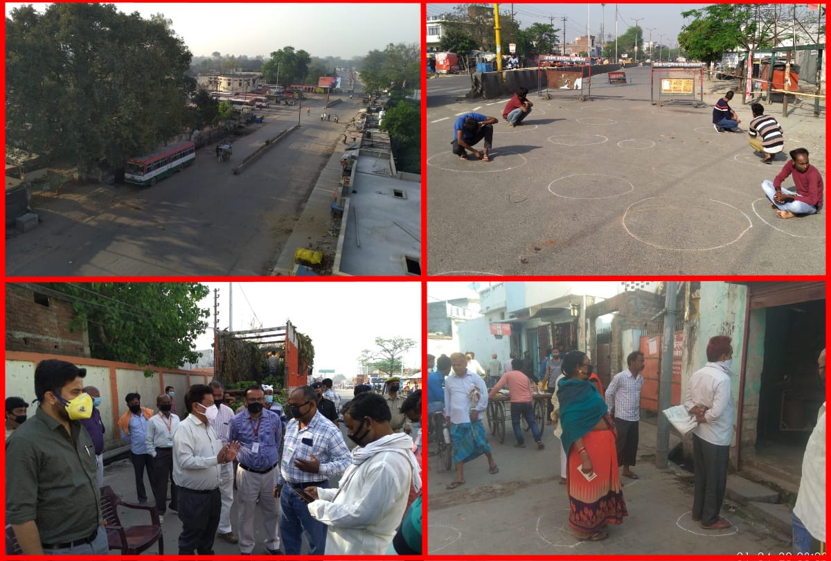 Gorakhpur Lockdown latest news See Latest Photos in Gorakhpur Curfew, 1 april latest update