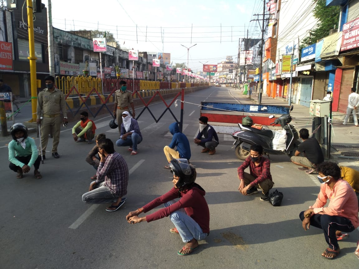 Gorakhpur Lockdown latest news See Latest Photos in Gorakhpur Curfew, 1 april latest update