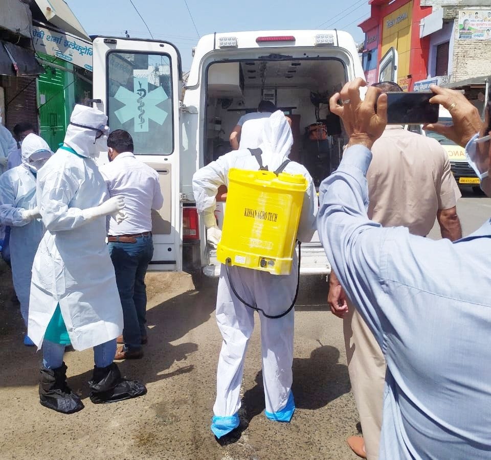 Man Isolated in Jhajjar who came from Nijammuddin Jamat