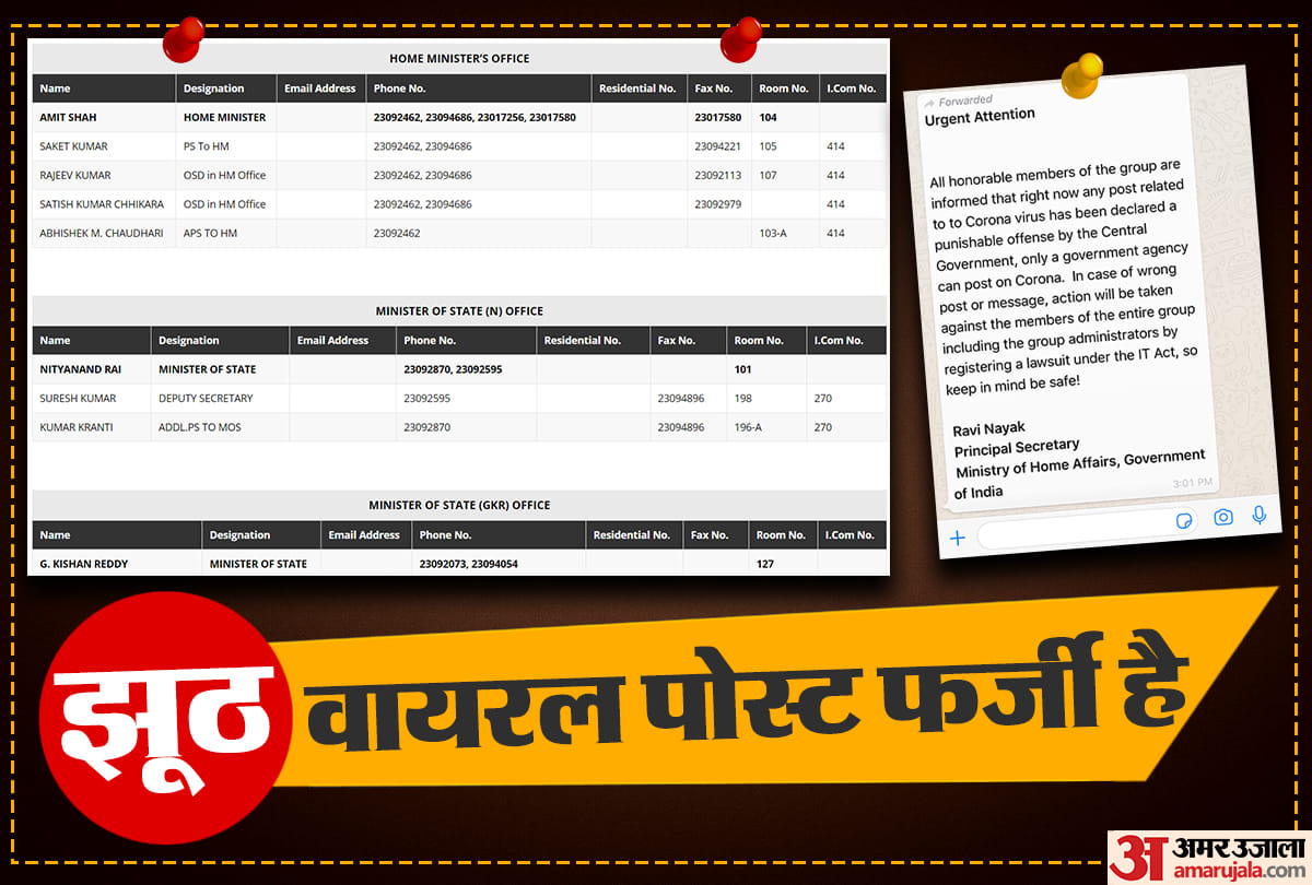 Corona virus fact check: Has home ministry banned sharing any message related to corona virus on whatsapp? know here.