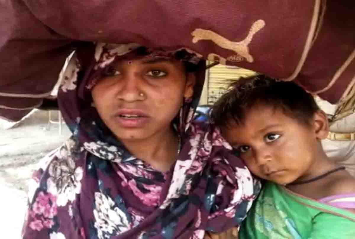 Lockdown: husband wife 600 km walk to reach home