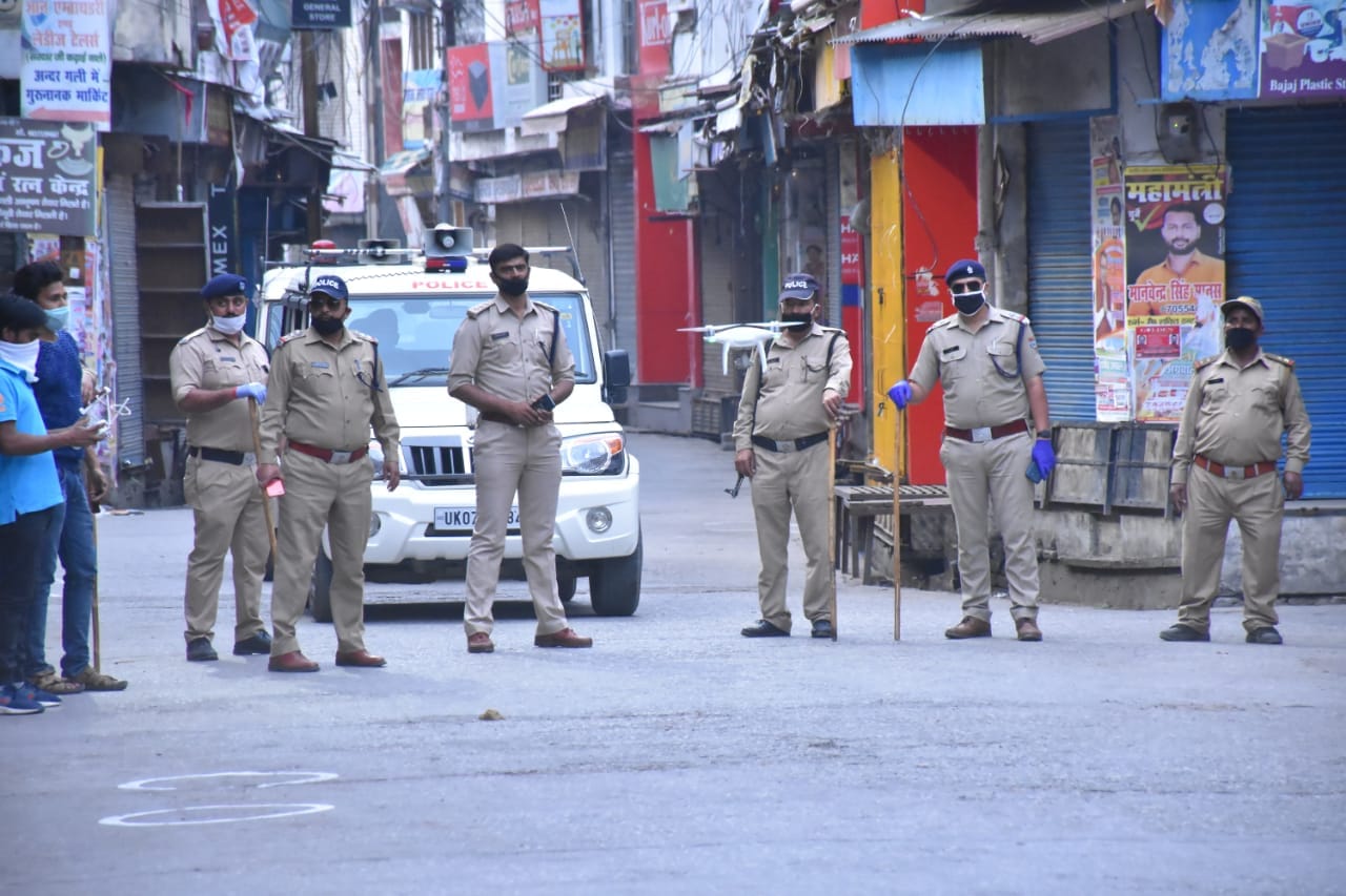 uttarakhand Lockdown: lock down photos from whole state