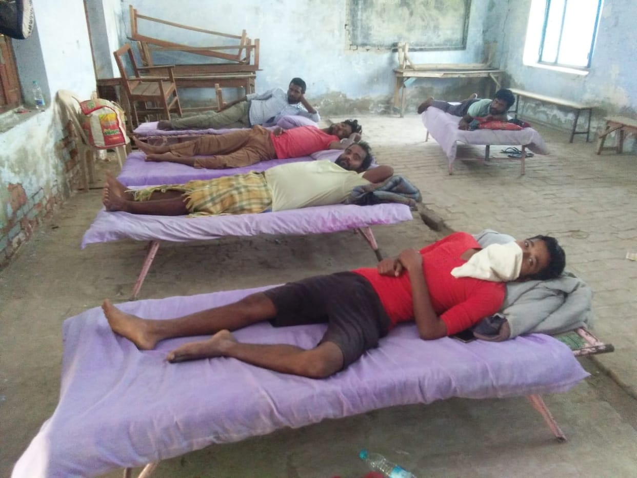 Quarantine centers built in villages are being arbitrary, not following social distancing