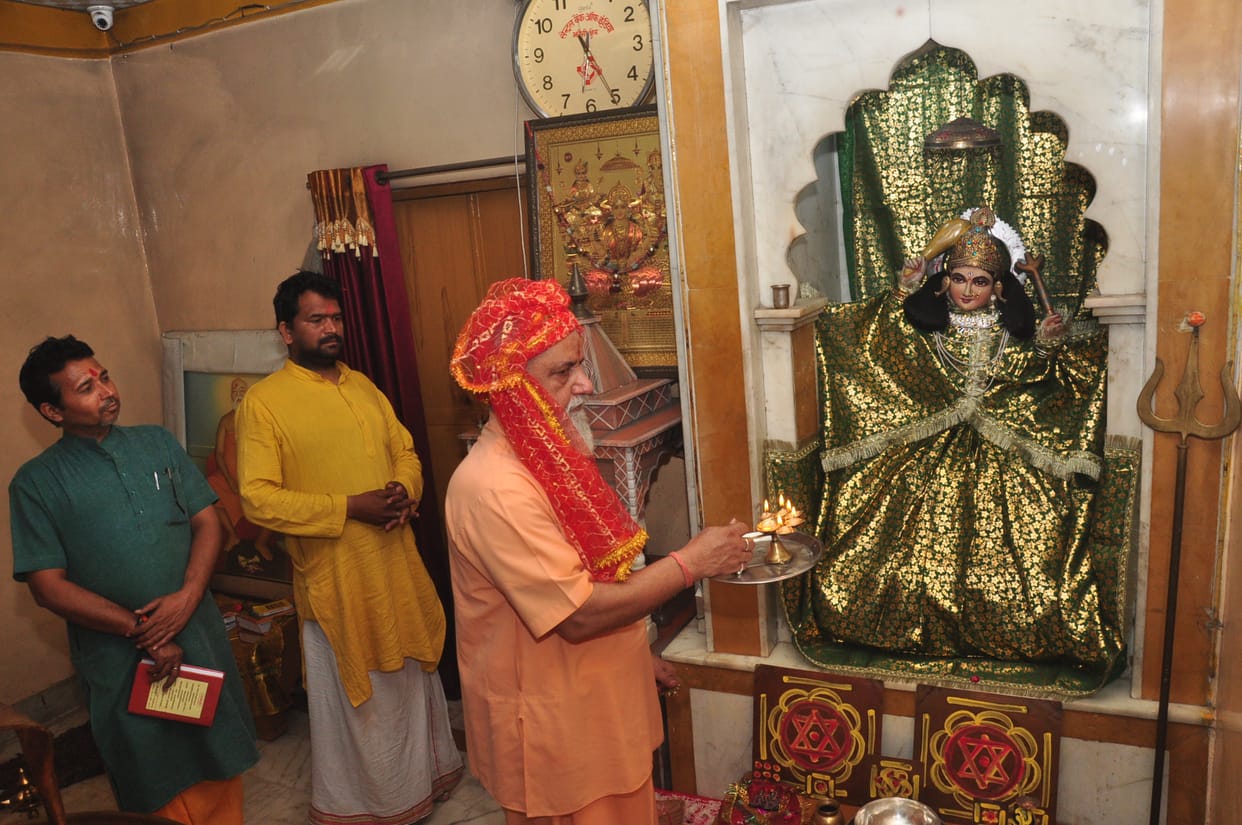 Navrat Ashtami house to house worship