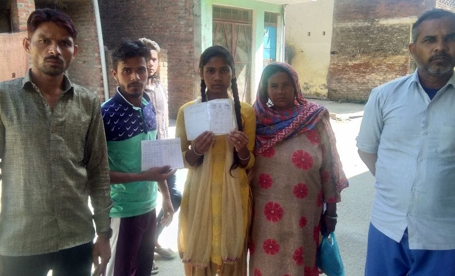 Ration dealer was giving less food, commotion