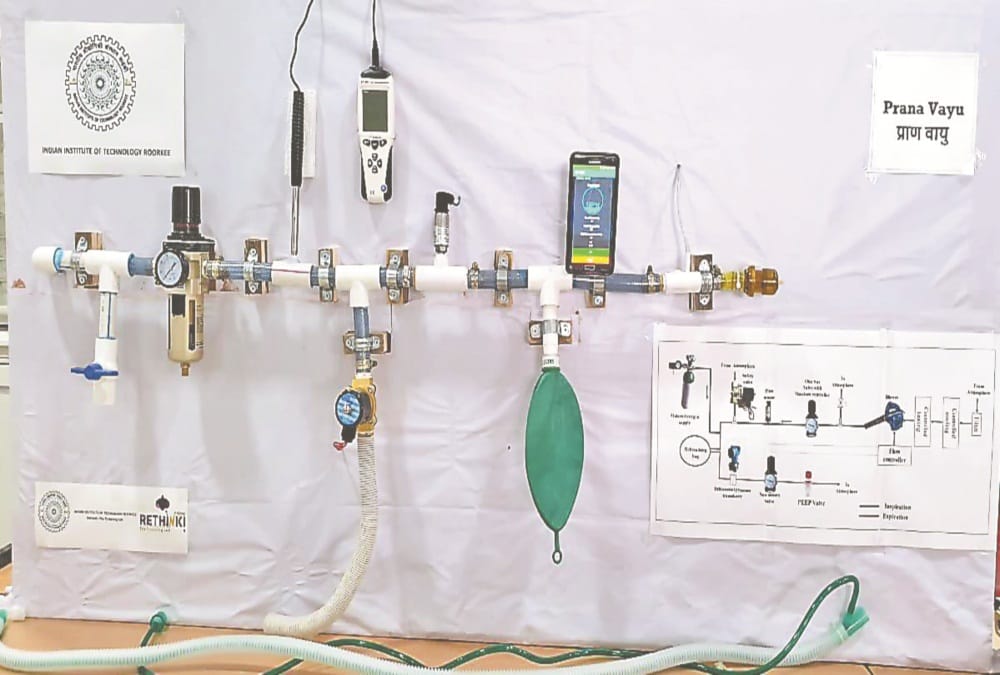 Coronavirus Lockdown in uttarakhand : IIT Roorkee invented Portable Ventilator for Corona Patient