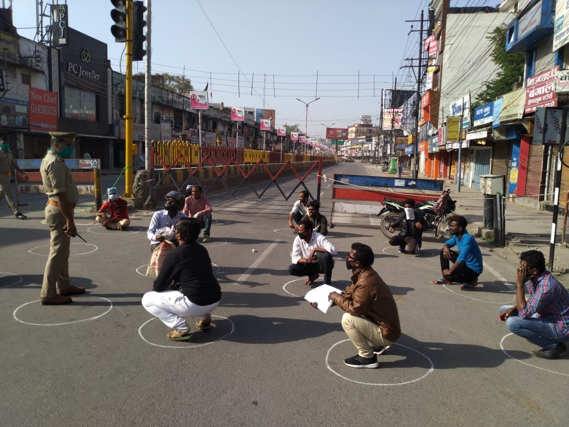 Gorakhpur Lockdown update See Latest Photos in Gorakhpur Curfew, 2 april latest update news