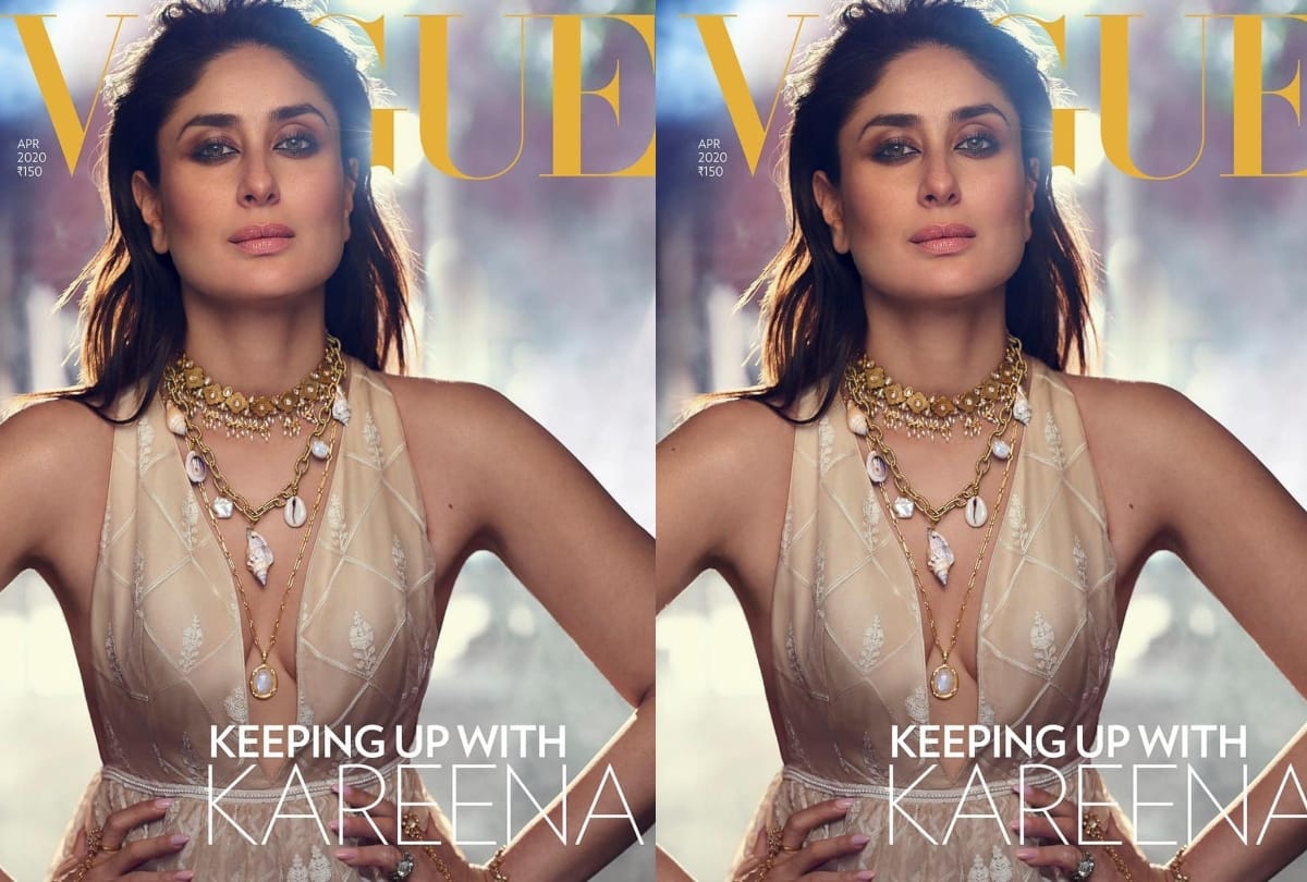 kareena kapoor looks glamorous in april 2020 vogue magazine photoshoot