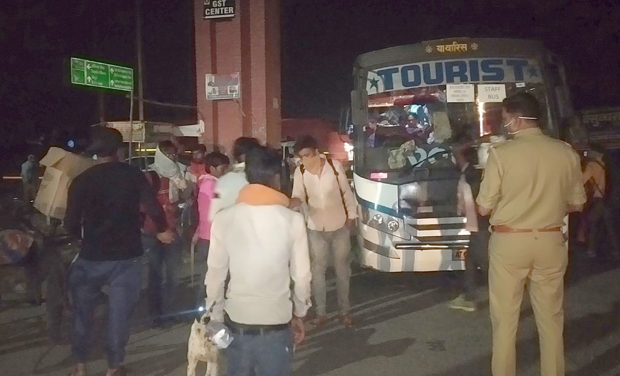 Unnao reached 432 km on foot in three days
