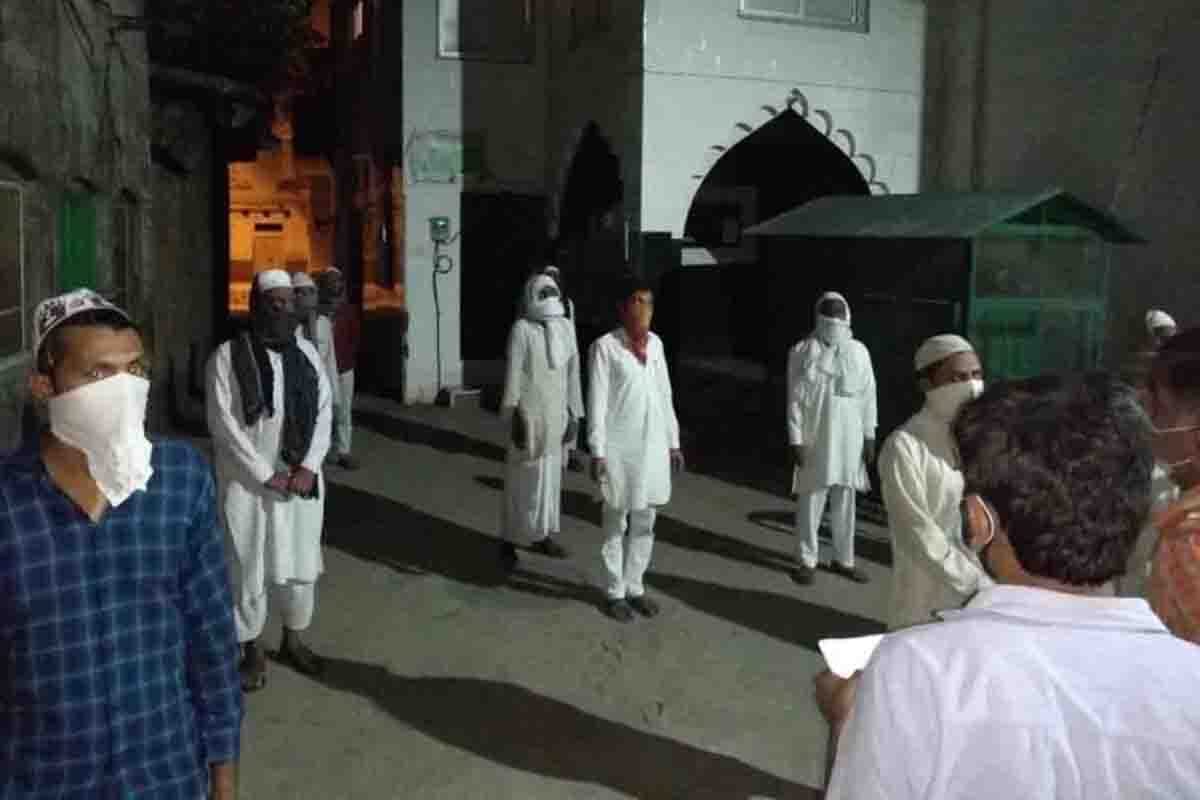 people who returned after joined Nizamuddin Markaz creating ruckus