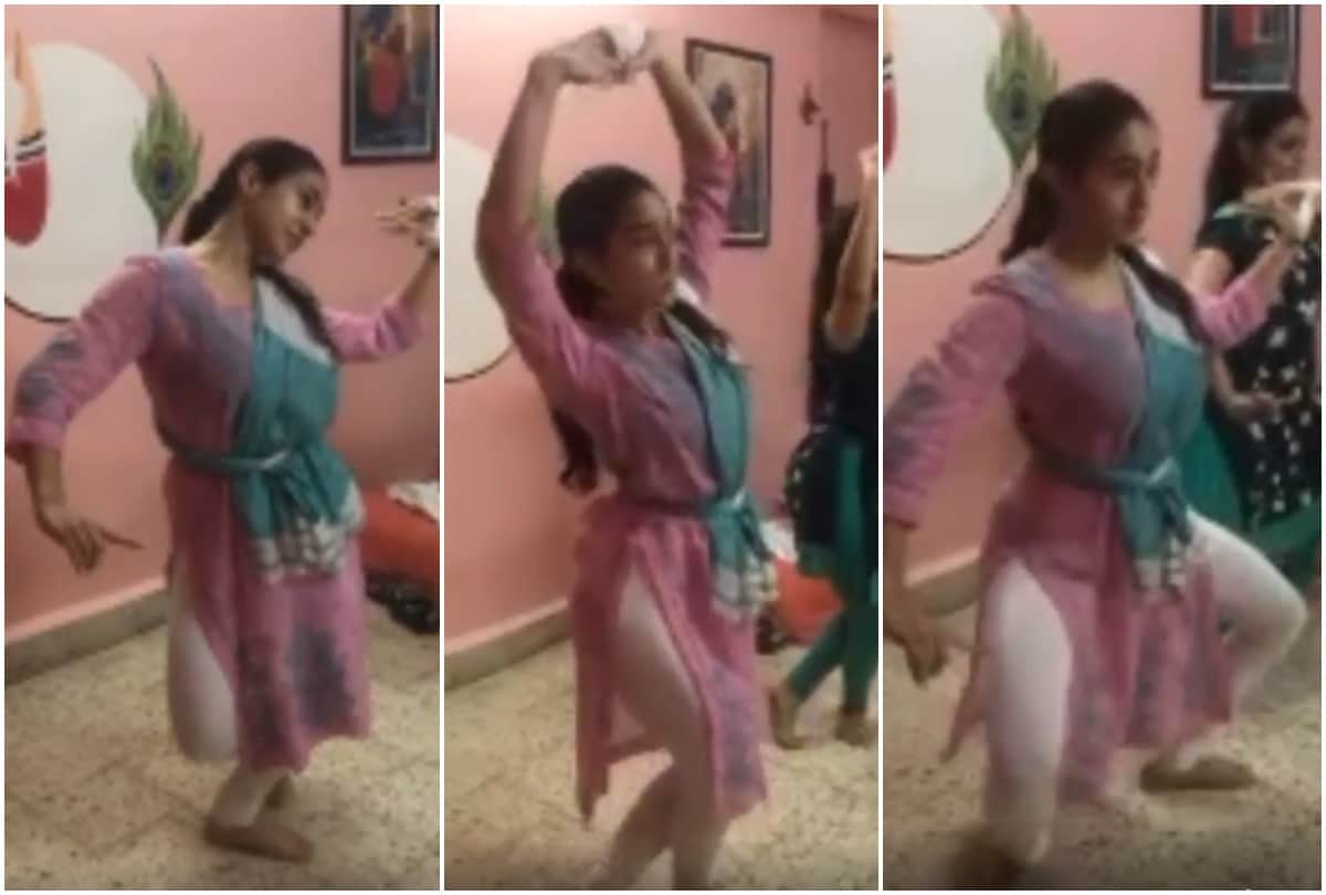 Sara Ali Khan Doing Classical Dance During Quarantine Video Goes Viral
