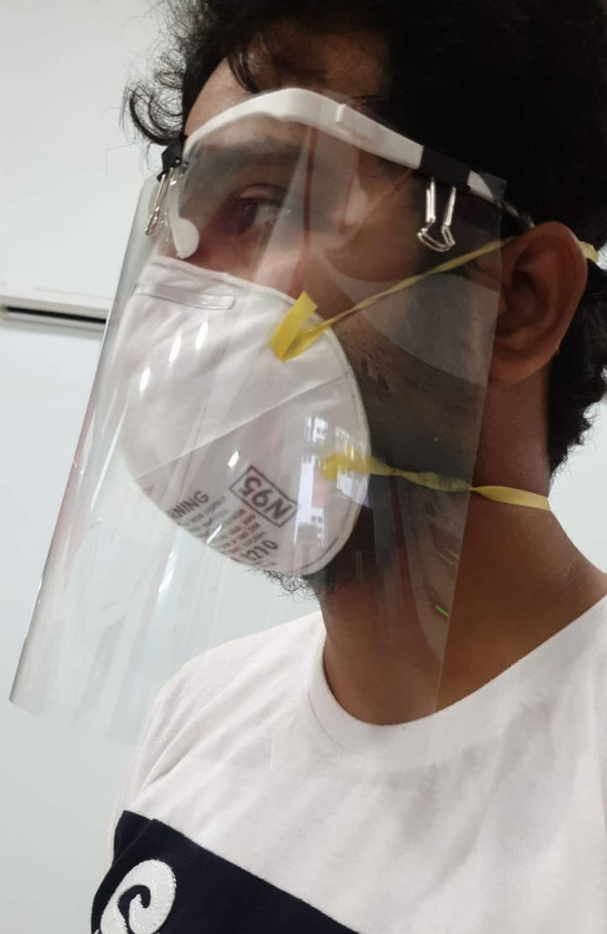 IIT prepares face shield for health workers