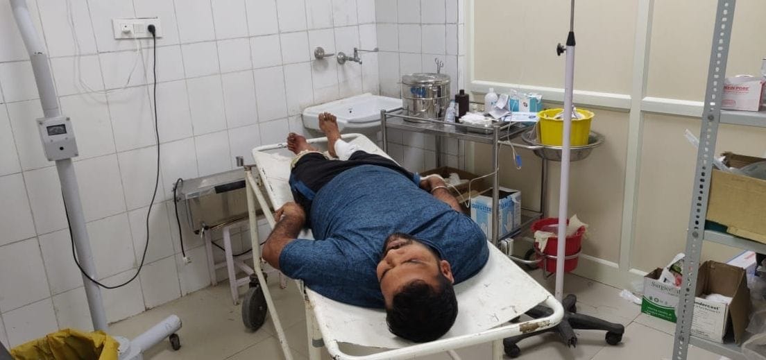 firing, two injured, quarrel, jind