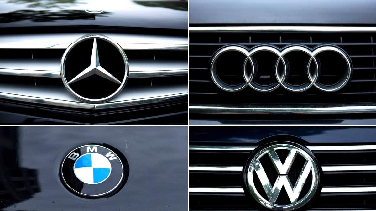 Coronavirus social distancing message makes its way into automobiles company logos