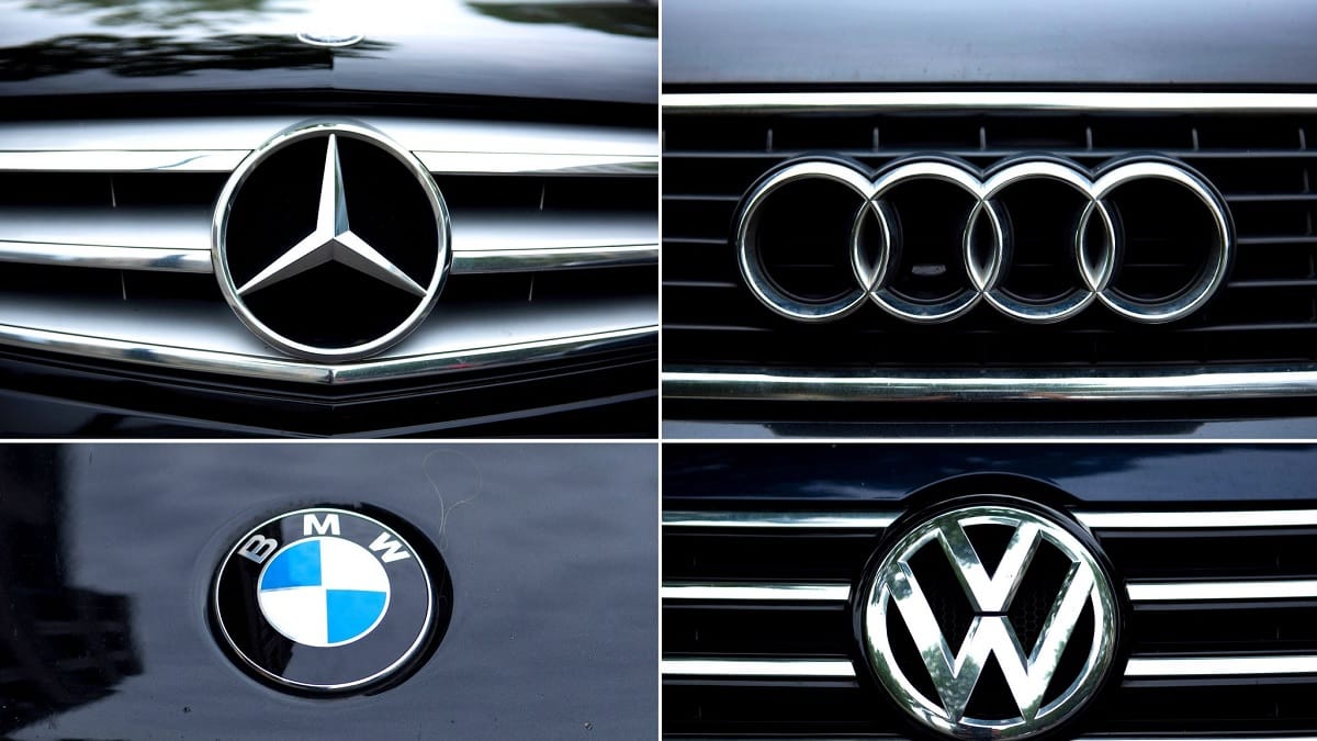 Coronavirus social distancing message makes its way into automobiles company logos