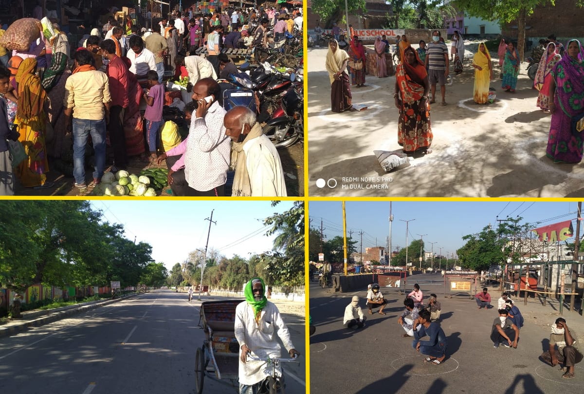 Gorakhpur Lockdown update See Latest Photos in Gorakhpur Curfew, 3 april latest update news