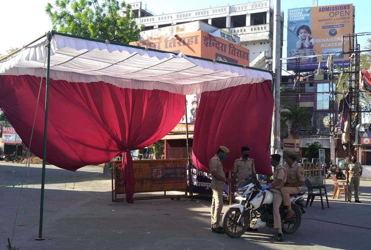 Gorakhpur Lockdown update See Latest Photos in Gorakhpur Curfew, 3 april latest update news