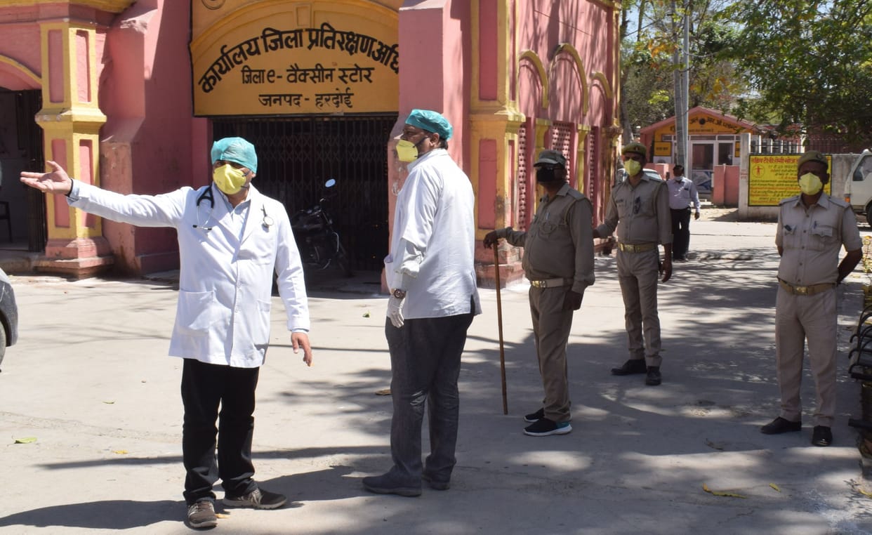man return from dadri jamat found corona possitive