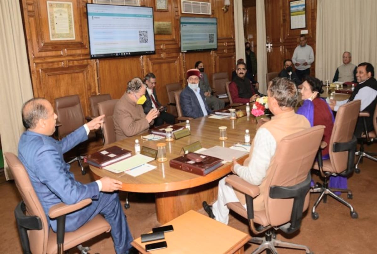 himachal cabinet meeting will be held on 18 april at shimla