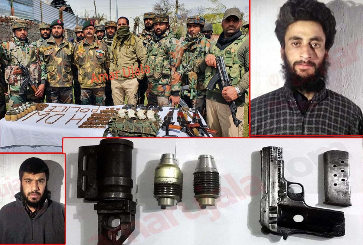 Two LeT militant associates arrested in Sopore, Civilian killed in Anantnag jammu kashmir