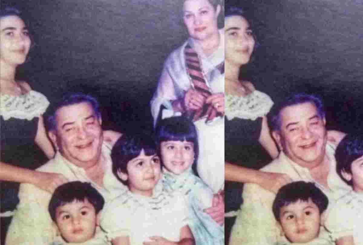 karisma kapoor shares a rare photo of raj kapoor from the archives