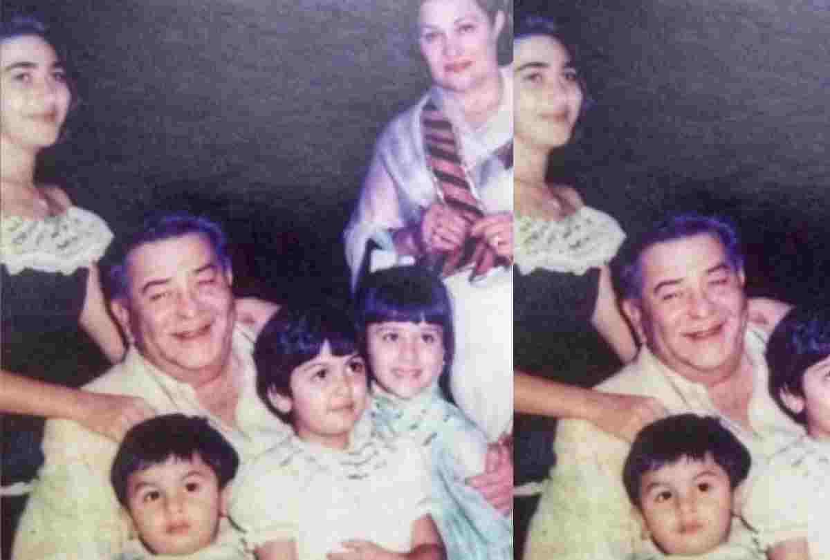 karisma kapoor shares a rare photo of raj kapoor from the archives