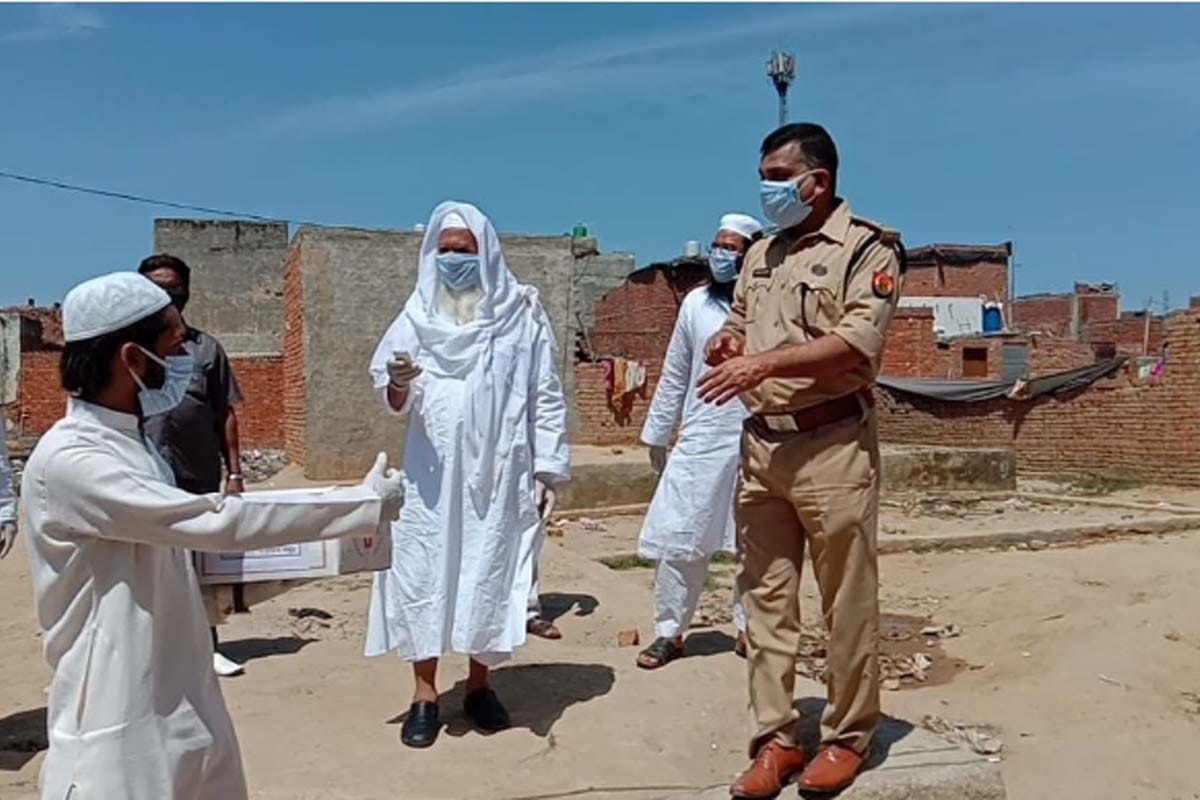 nine jamati send to hospital for corona test in santkabir nagar