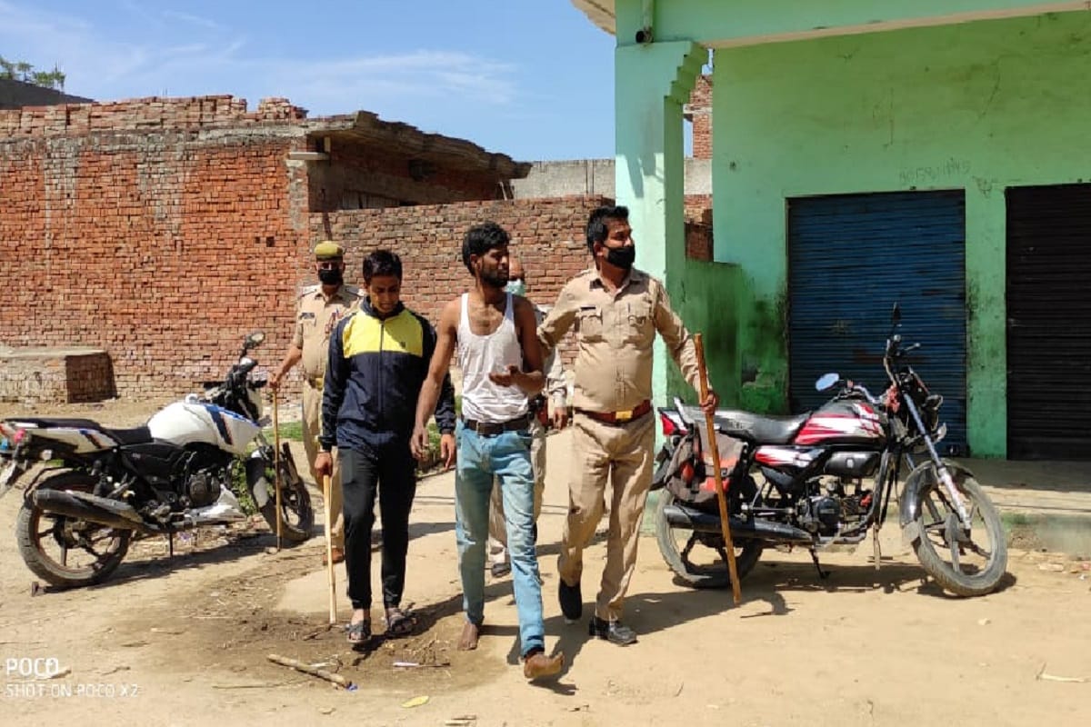 Conflict between two parties during make tik tok video in Muzaffarnagar city