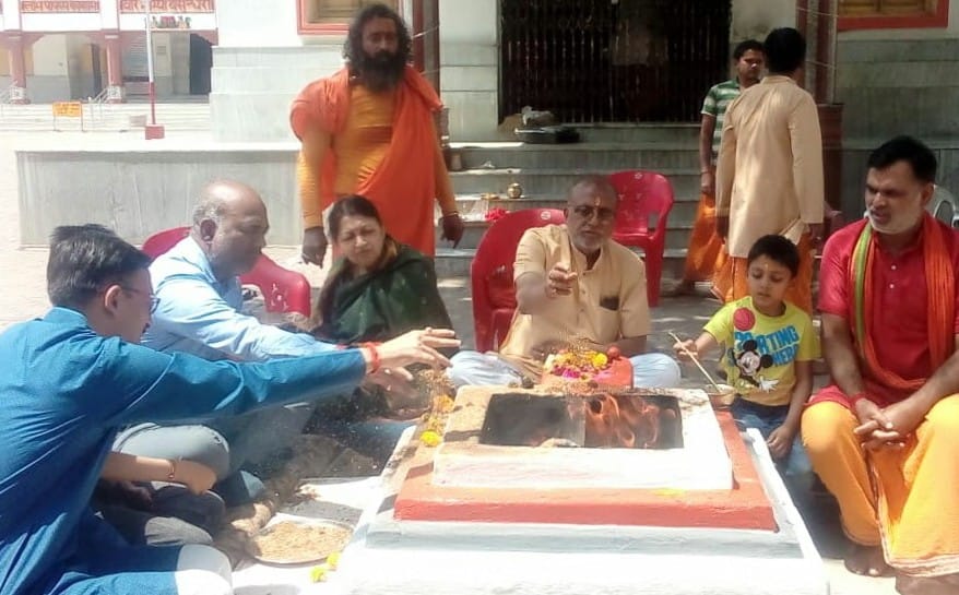Completion of Navratri rituals from homes to goddess temples in lockdown