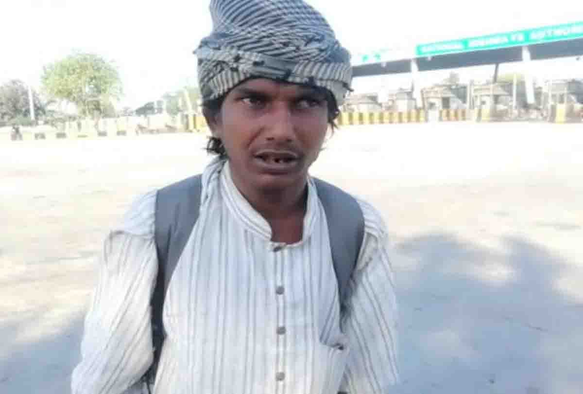 lockdown in up: Murshid reached Auraiya from Ajmer after traveling 1000 km in 13 days